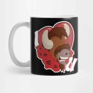 I love you (Valentines day Buffalo) Mug